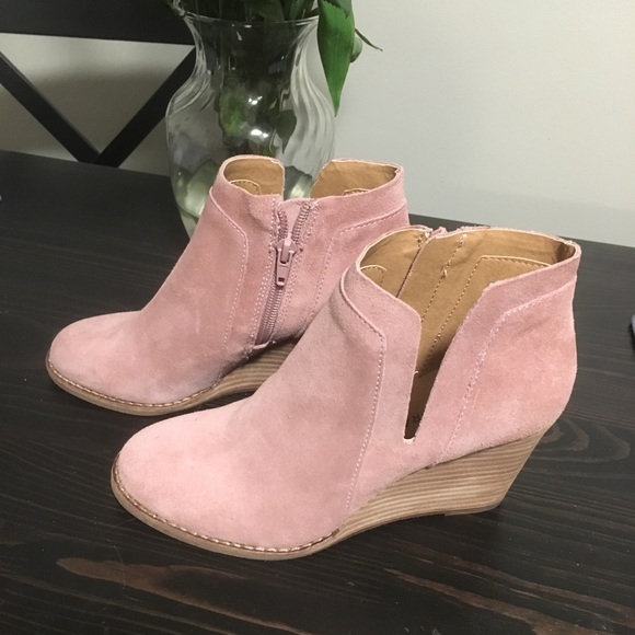 lucky brand yabba wedge bootie